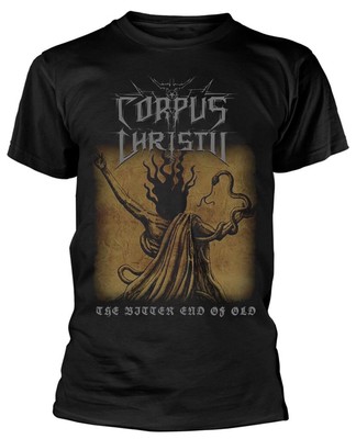 Corpus Christii The Bitter End Of Old Black T-Shirt NEW OFFICIAL