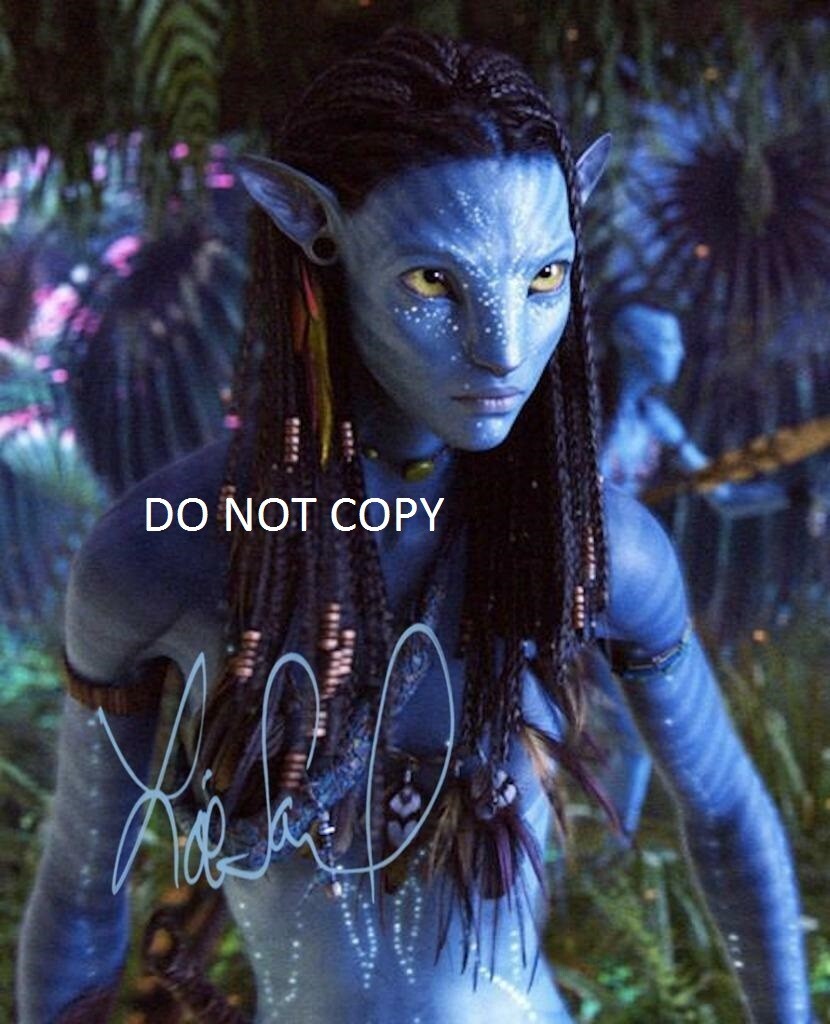 ゾーイ・サルダナ直筆サイン入り2Lサイズ写真… アバター…Zoë Saldaña ゾーイ・サルダナ直筆サイン入り2Lサイズ写真… アバター…Zoë