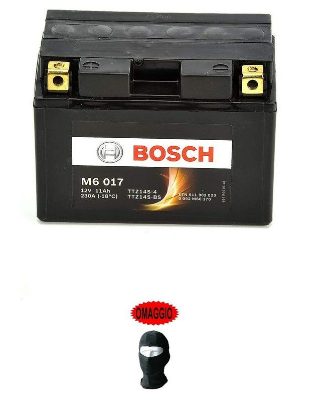 Pour Yamaha 1300 Xjr 2012 Special Ed. Batterie Bosch Gia ' PrÃªT All'Usage Ttz14s