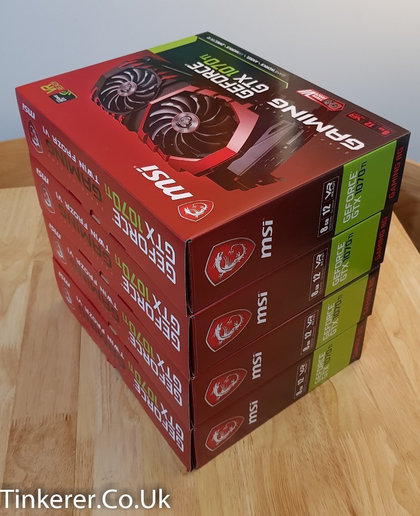 MSI Nvidia GTX 1070 Ti GAMING 8G Graphics Card 8GB GeForce GPU 1070ti ...
