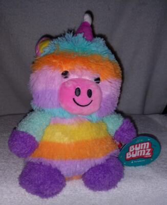 BUM BUMZ Party Bumz Prudence the Donkey Piñata 8'' Plush NWT
