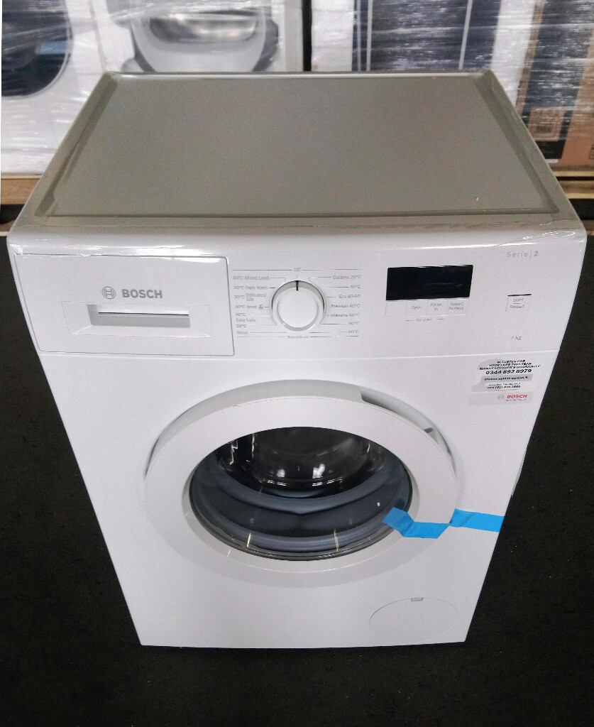 BOSCH Serie 2 WAJ28008GB 7 kg 1400 Spin A+++ Washing Machine White