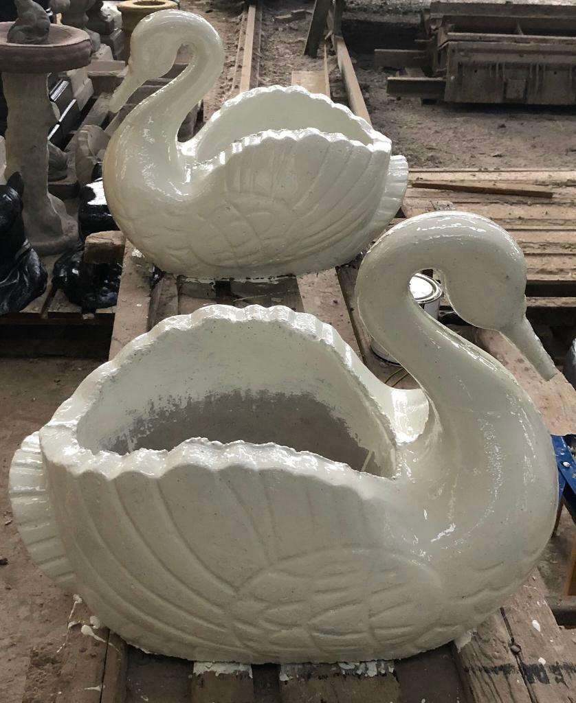 Concrete Swan Planters in Keady, County Armagh Gumtree