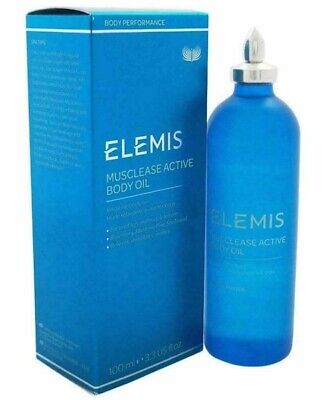 ELEMIS MUSCLEASE RELAXING BODY OIL  3.3 OZ FOR MUSCLE TENSION NEW