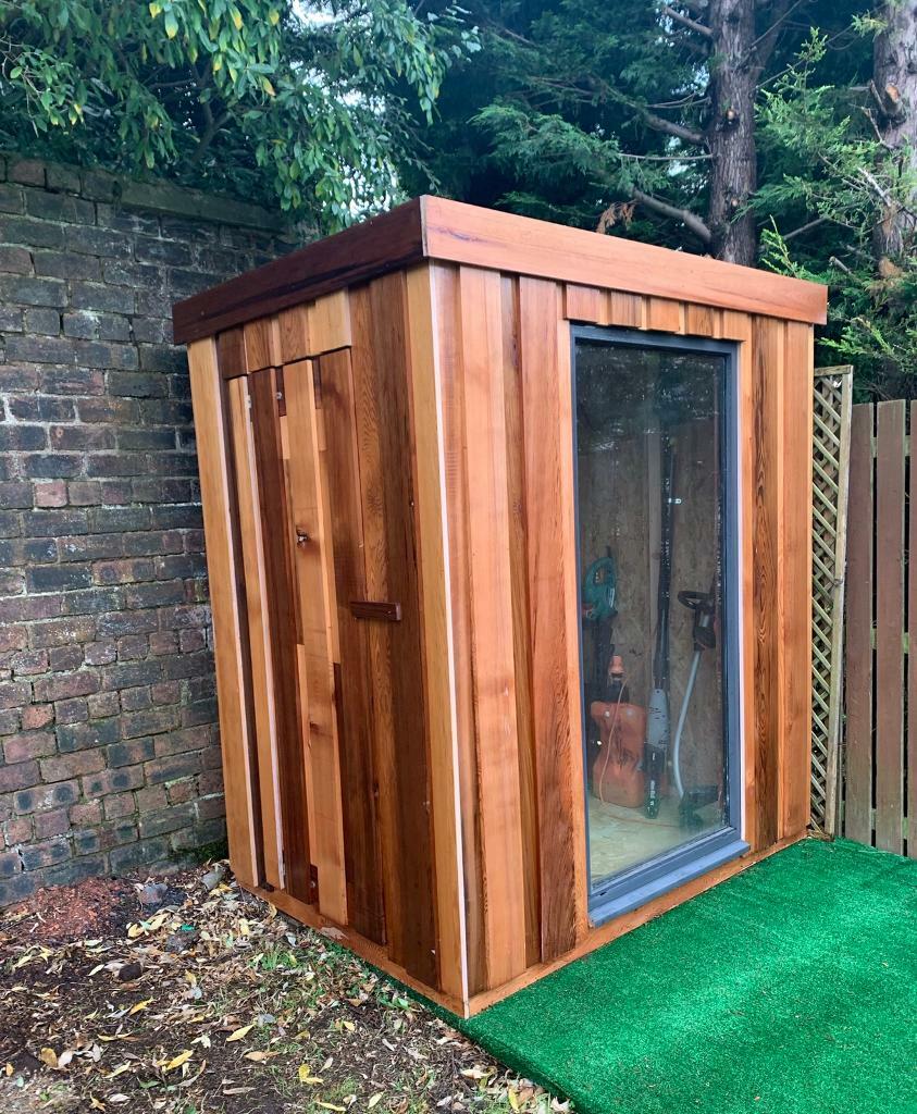 Bespoke Cedar wood garden shed in Bonnybridge, Falkirk Gumtree