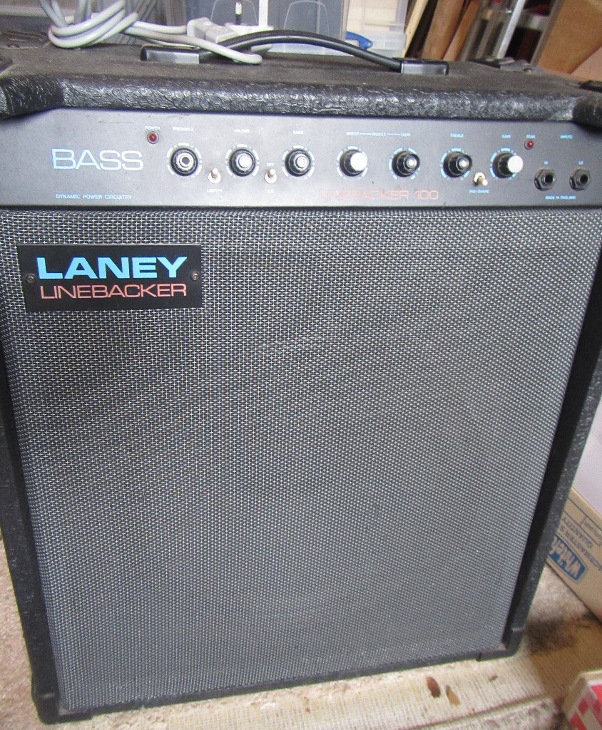 LANEY Linebacker 100 Bass Amplifier. Full working order. in Thatcham