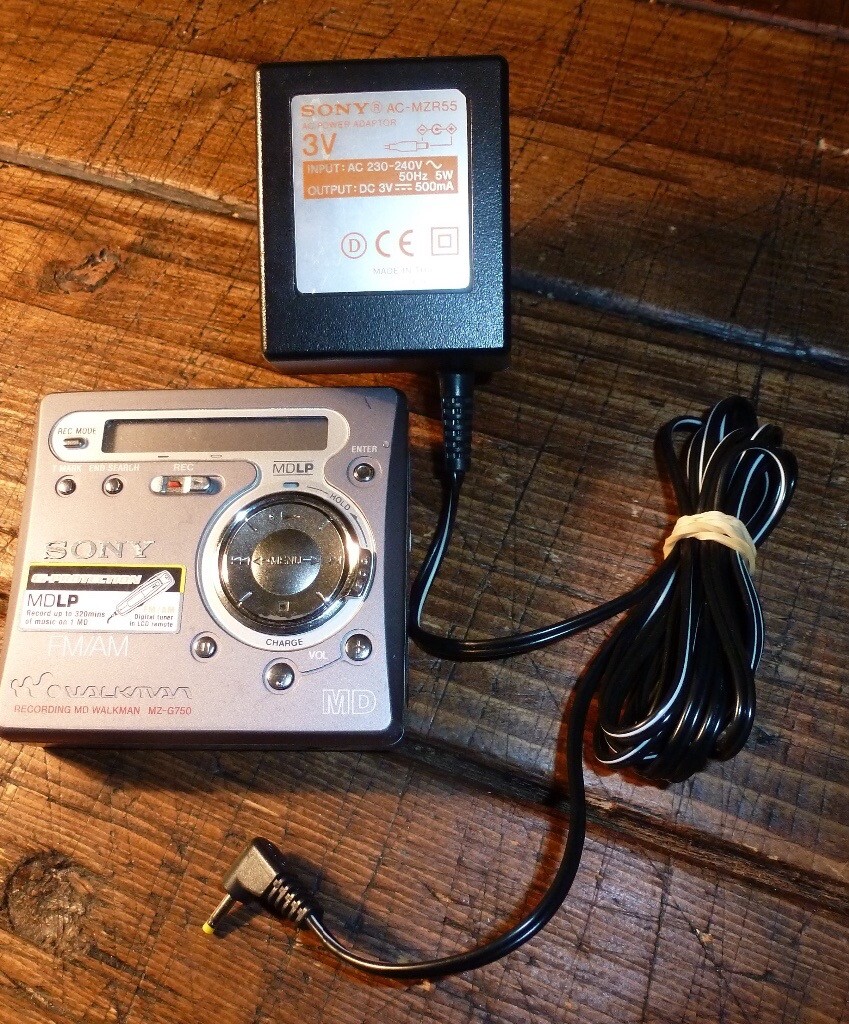 MINI DISC PLAYER SONY MZg750 RECORDABLE in Plymouth, Devon Gumtree