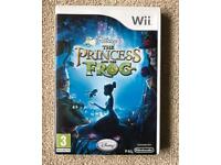 Wii game Disney Princess and the Frog