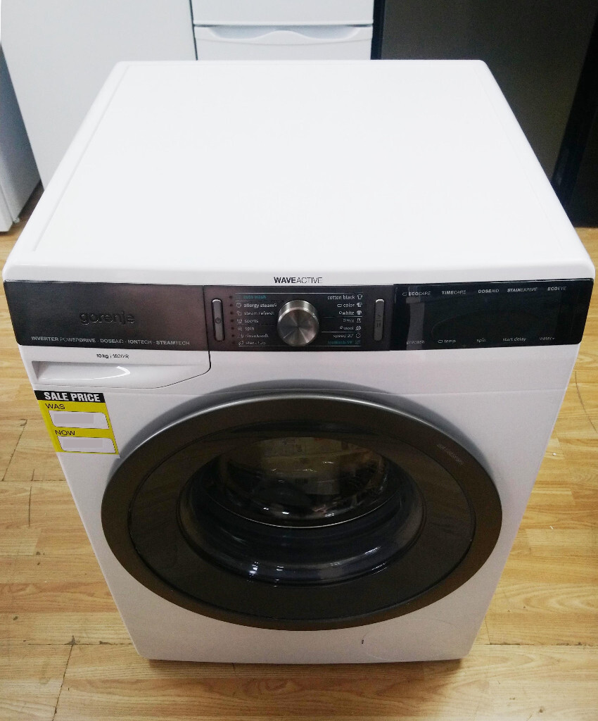 Gorenje WaveActive WS168LNST 10Kg Washing Machine with 1600 rpm White