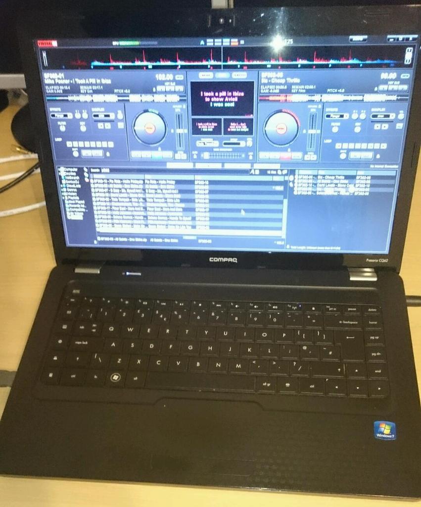 Virtual dj karaoke laptop with hdmi output in Atherstone