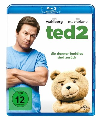 TED 2 - MARK WAHLBERG, SETH MACFARLANE - BLU-RAY
