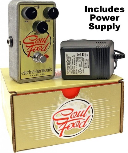 New Electro-Harmonix Soul Food Distortion Fuzz Overdrive