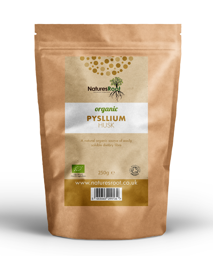 Organic Psyllium Husk Natural Fibre, Colon Detox, IBS Isabgol