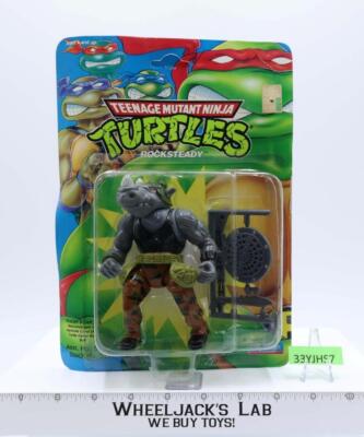 Rocksteady Teenage Mutant Ninja Turtle TMNT 1992 Playmates NEW MOSC SEALED