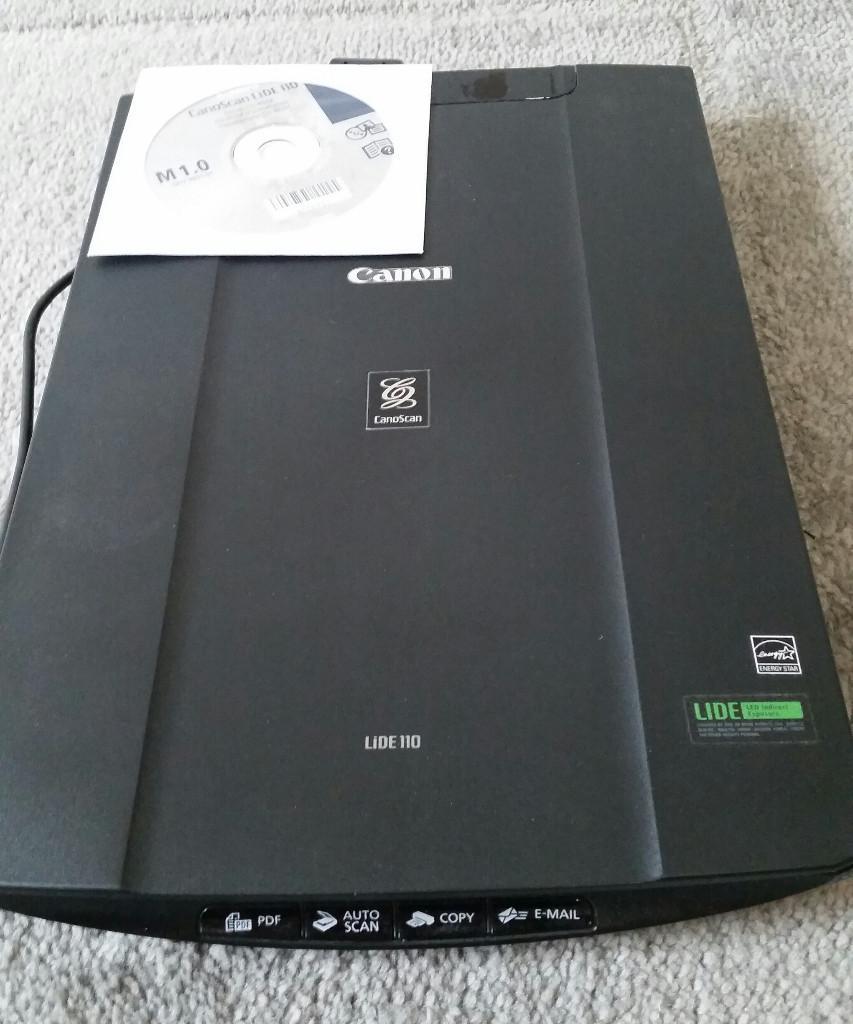 Canon CanoScan LiDE 110 photo and document scanner