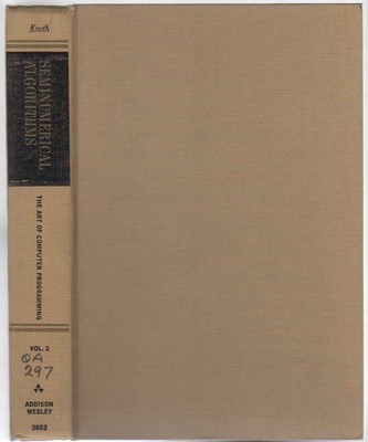 The Art of Computer Programming ( Volume 2 - Seminumerical Algorithms )