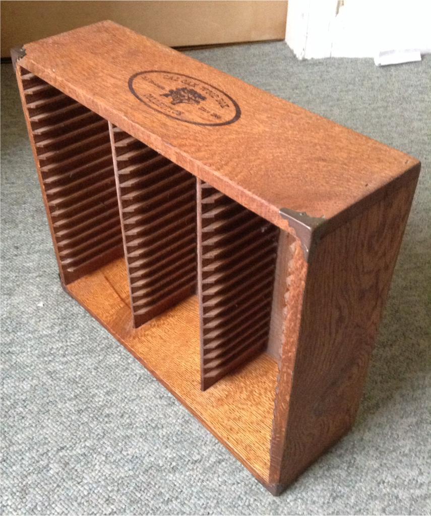 Oak CD Rack Wood Box Collection in Dunblane, Stirling Gumtree
