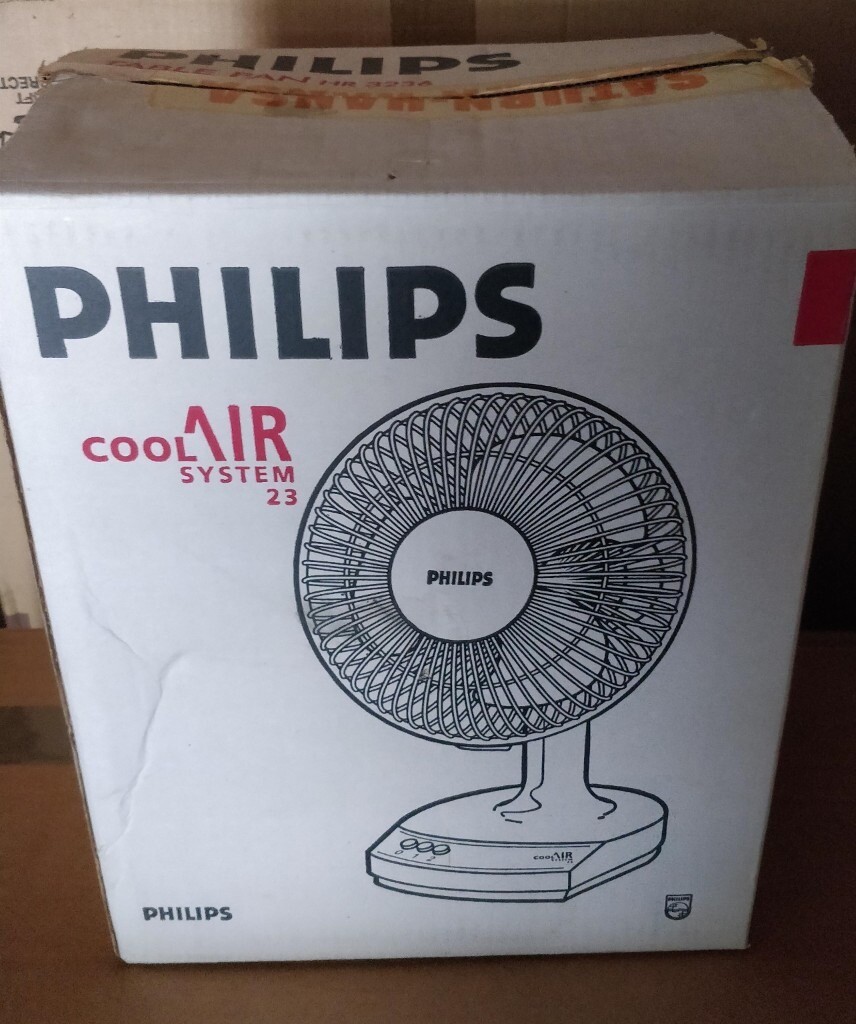 Table Fan Philips Cool Air System 32 still in box!! in Cricklade