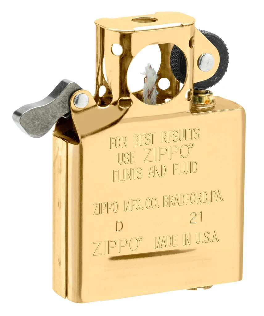 Zippo 65845, трубочная вставка с золотым мерцанием, новые в упаковке