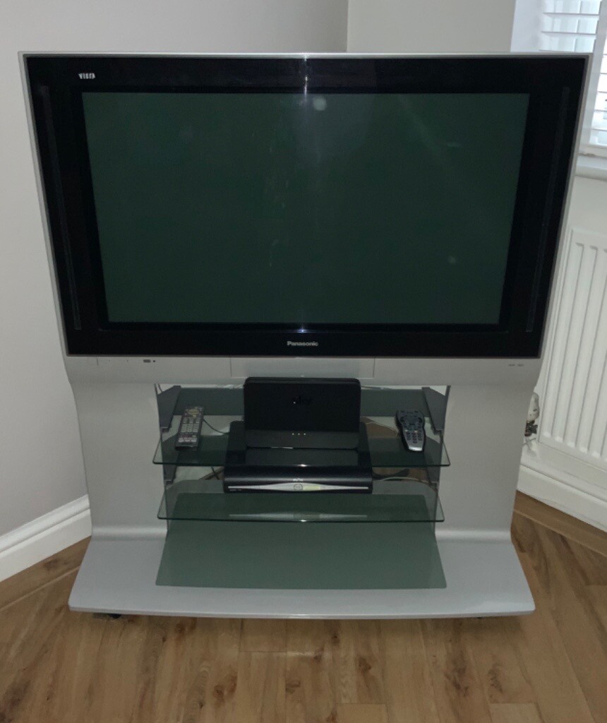 PANASONIC VIERA 37” PLASMA TV AND STAND in Liverpool, Merseyside