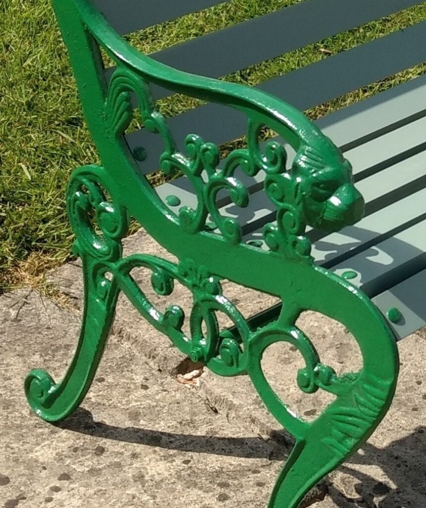 Refurbished Full Size Vintage Garden Bench in Westbury, Wiltshire