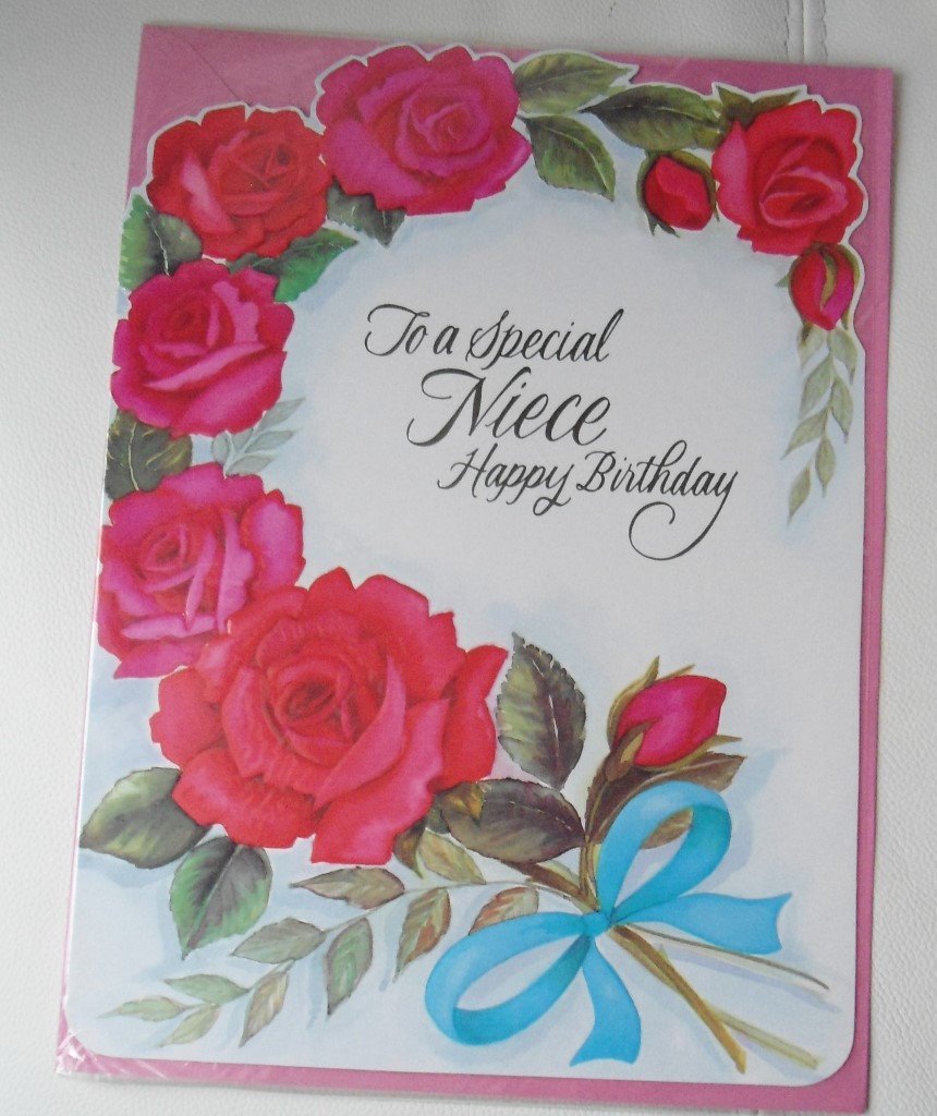 niece birthday cards large in billingham county
