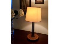 SOLID BRASS SHELL CASE LAMP / TRENCH ART