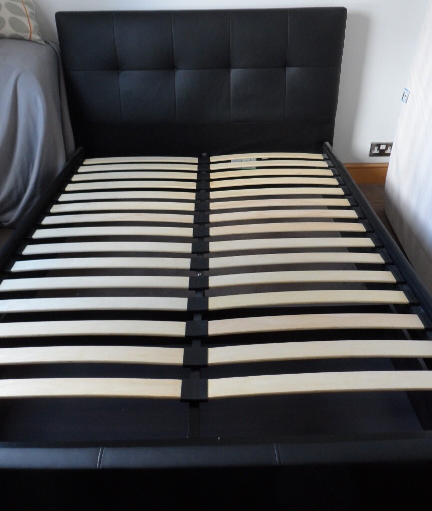 Black Double Bensons for Beds Bed with Drawer and EasiSupport Memory