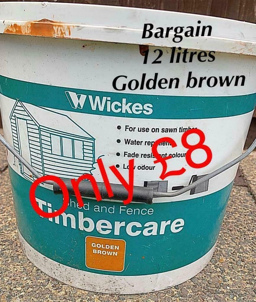 Fence paint 12 litres in Leicester, Leicestershire Gumtree