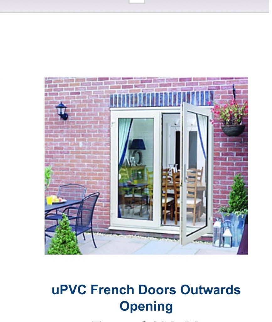 WICKES WHITE PVCu 5’ FRENCH DOORS BRAND NEW in Aylesbury