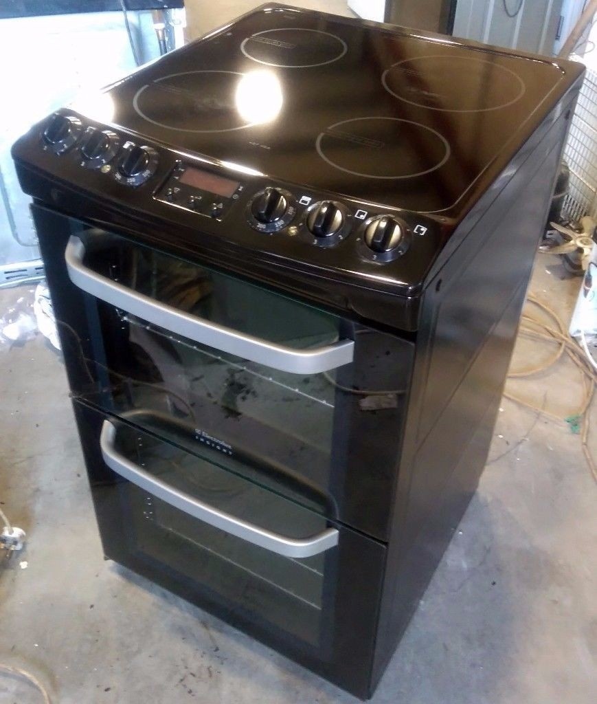 Electrolux Insight Electric Double Oven Cooker with Ceramic Hob in