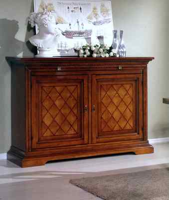 CREDENZA MADIA CREDENZONE  INTARSIATA CLASSICA SOGGIORNO