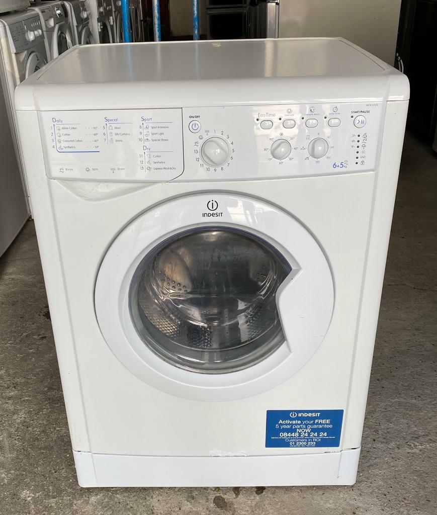 INDESIT IWDC6125 NICE WASHER & DRYER WITH FREE DELIVERY in Leyton