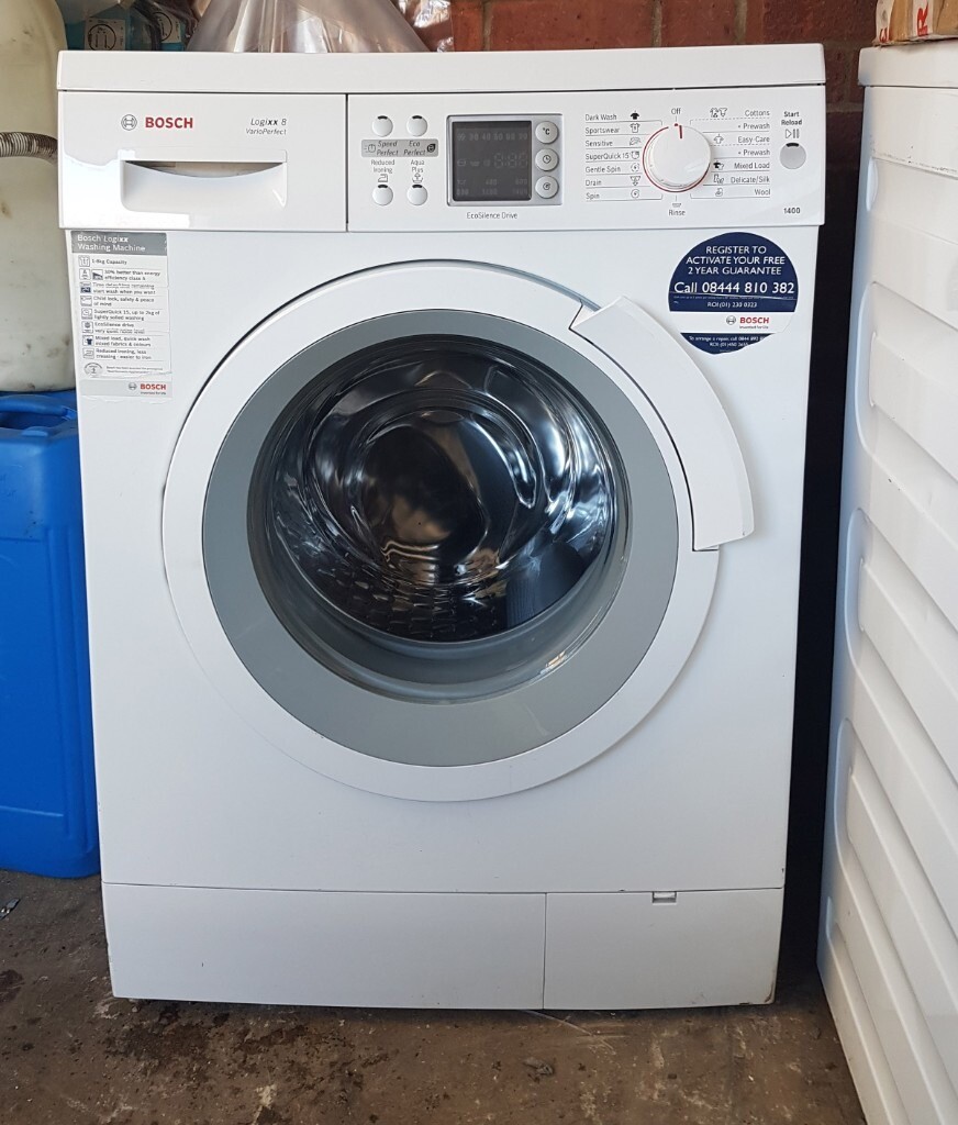 6 MONTHS WARRANTY Bosch Logixx 8kg, Quiet Operation washing machine