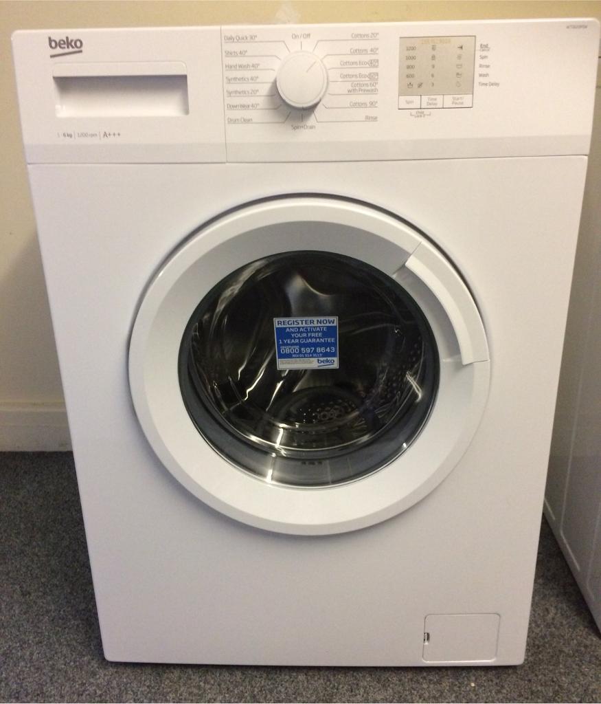 new beko washing machine