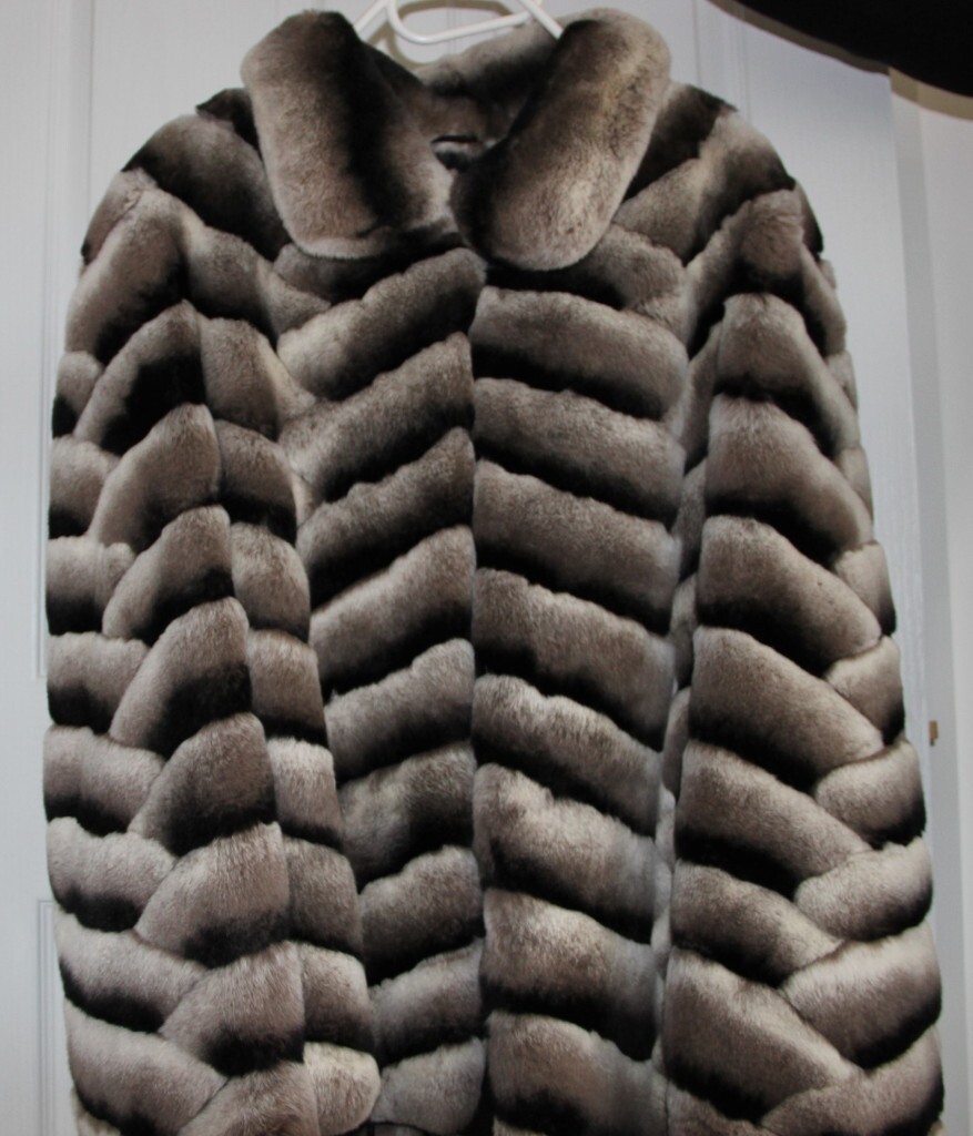 Real Chinchilla fur coat in Salford, Manchester Gumtree