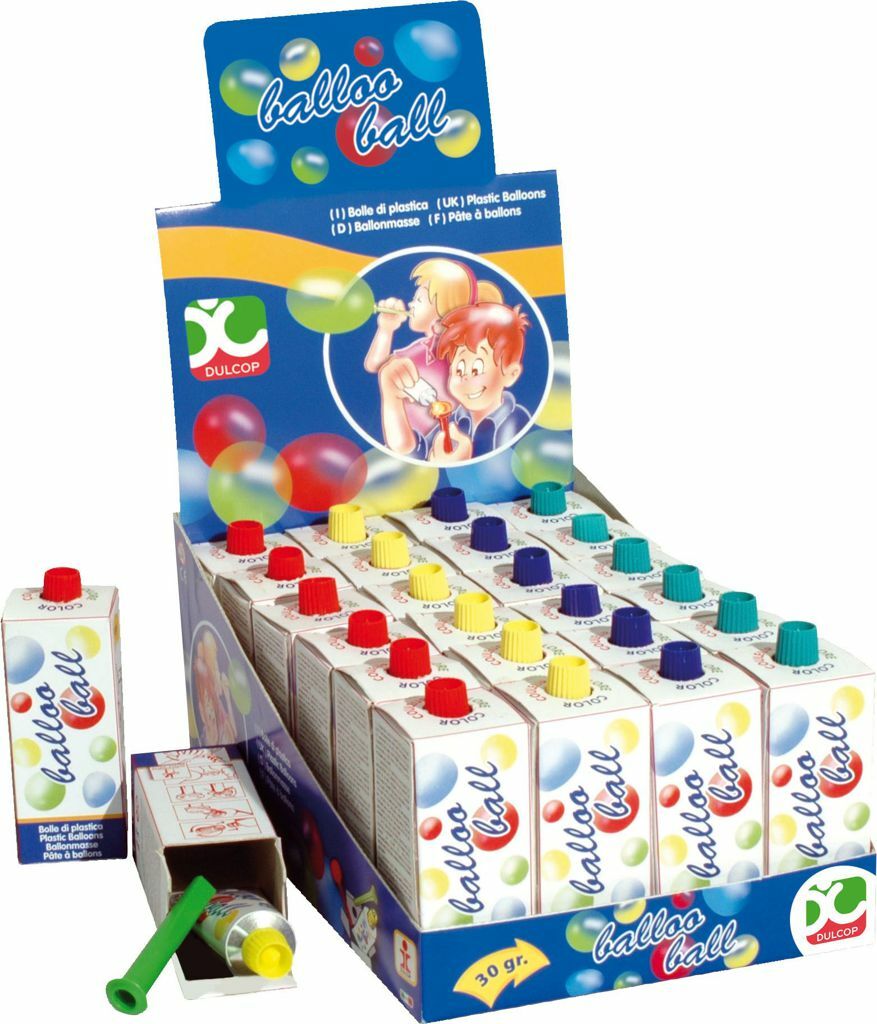 Set 24 Pezzi Tubetti Baloon Ball Crystal Colori Assortiti Gioco Bambini sar
