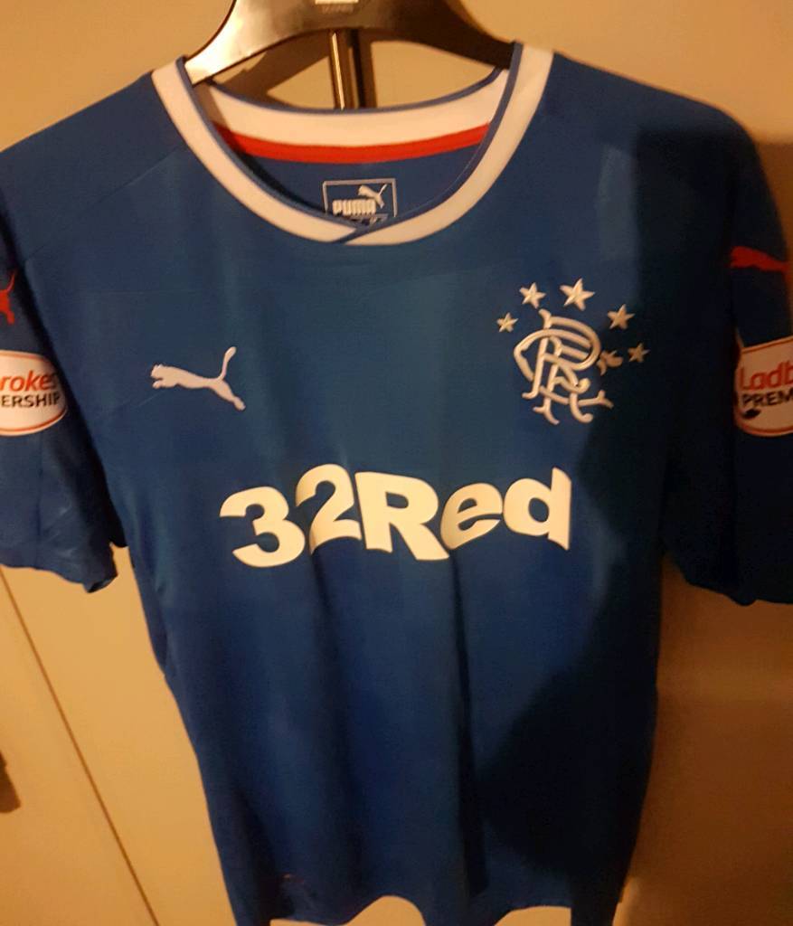 Glasgow Rangers matchworn shirt | in Renfrew, Renfrewshire | Gumtree
