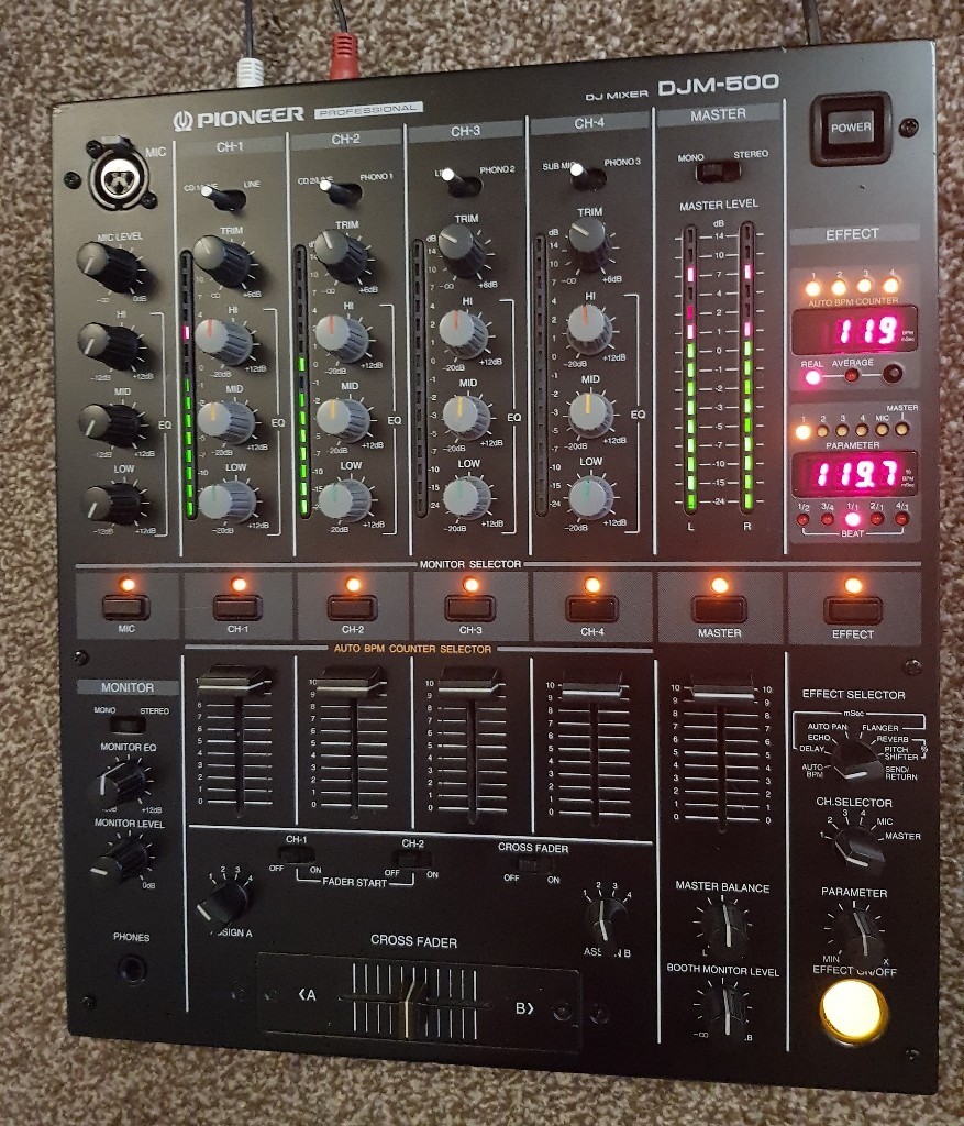 PIONEER DJM 500 SERVICED FULLY WORKING dj audio mixer in Hammersmith, London Gumtree