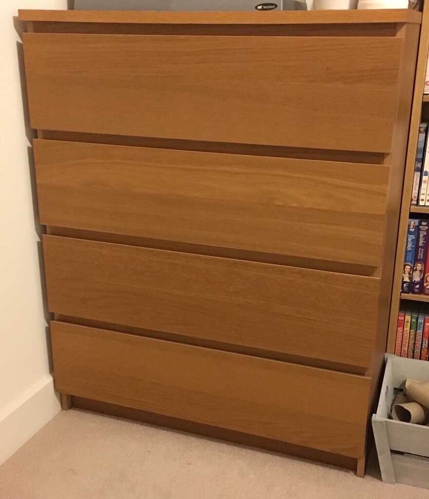 Ikea Malm 4 Drawer Chest Of Drawers In Abingdon Oxfordshire