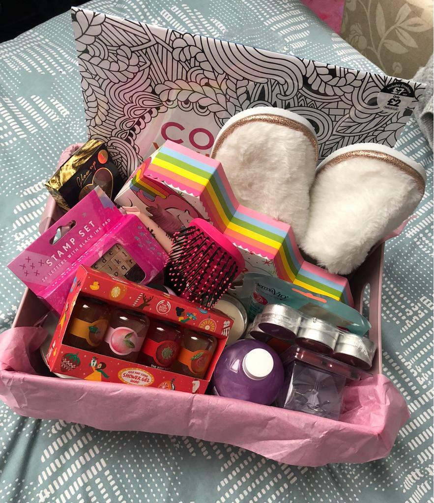 Young’s girls gift basket perfect for Christmas in Oxford