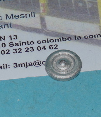 ** CIJ010 - Roue en métal pour CIJ 4cv 1949