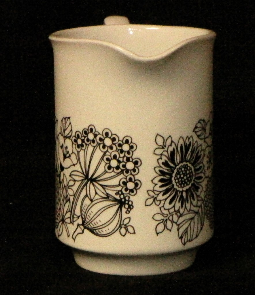 Vintage Manitou Grindley Staffordshire England Pottery Ironstone Creamer Pitcher