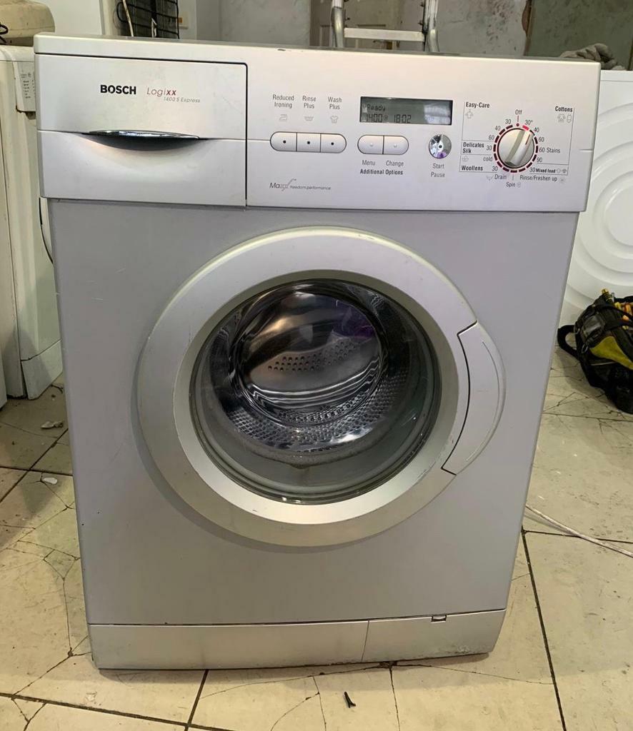 BOSCH Logixx silver washing machine 1400 spin £120 good condition in Hackney, London Gumtree
