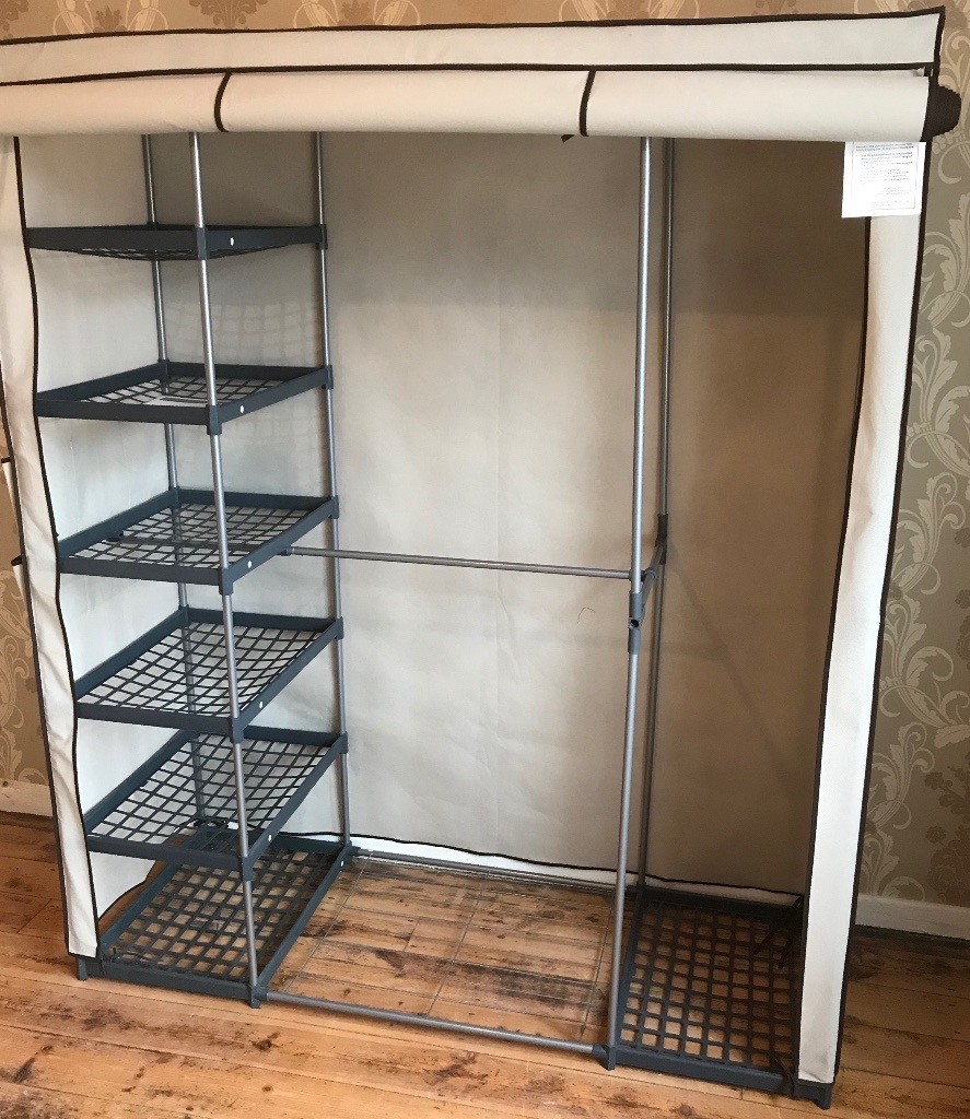 Tripple Fabric Wardrobe Argos In Norwich Norfolk Gumtree