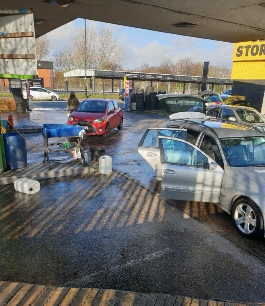 Hand Car Wash Valeting &amp; Tyre Business For Sale Busy