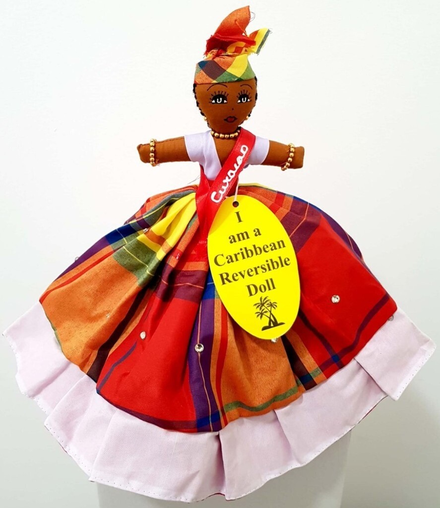 Handcrafted Caribbean Reversible Doll in Portadown, County Armagh
