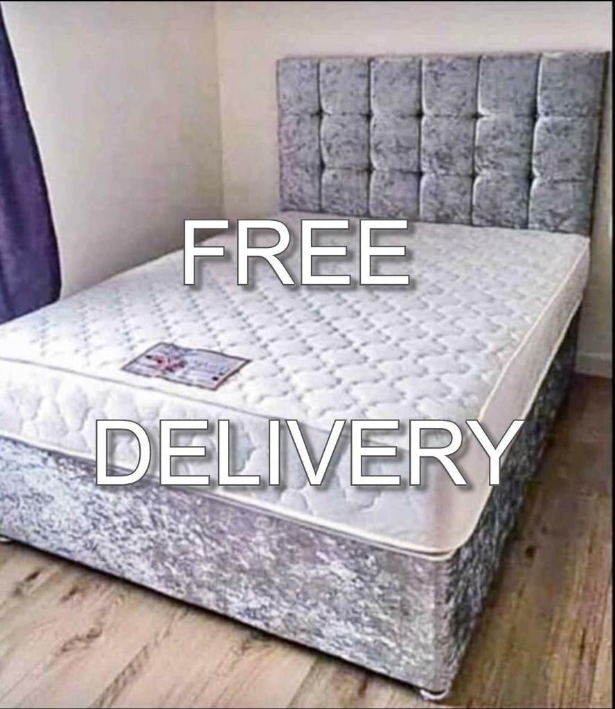 !*FREE DELIVERY*! New UK manufactured BEDS with FREE HEADBOARD AND