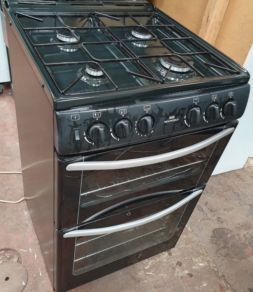 New World 55TWLG LP 55cm LPG Gas Cooker in Black in Leeds City Centre