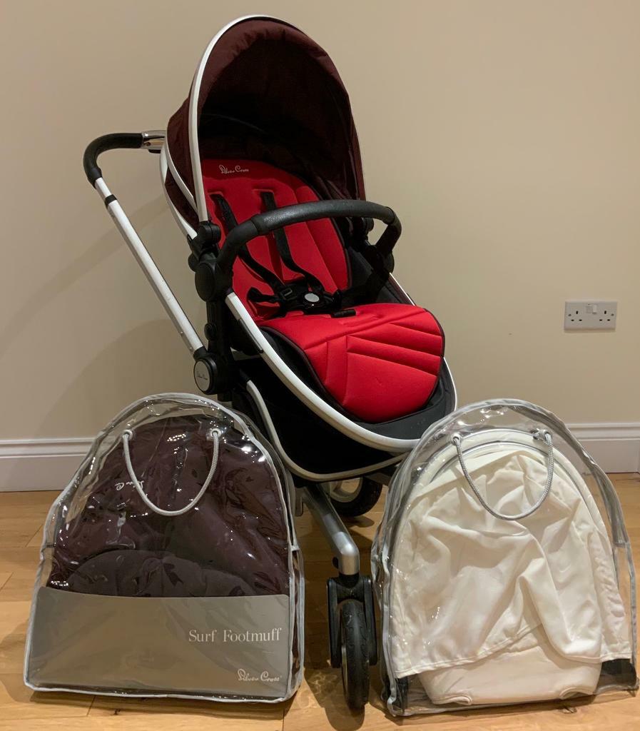 Silver cross pram /Accessories in Billericay, Essex Gumtree